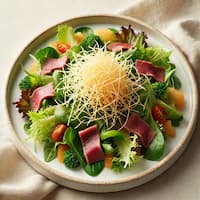 Салат с языком и казы для фуршета в Алматы, кейтеринг